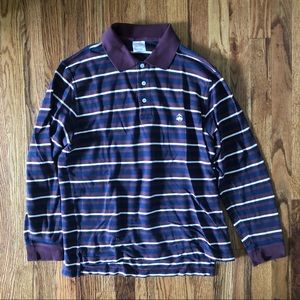 Brooks Brothers long sleeve polo. Size M